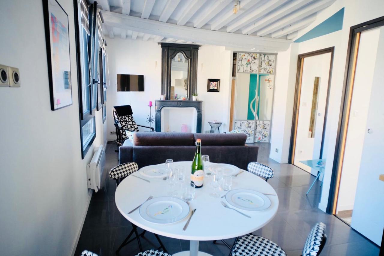 Apartament Le Perroquet Fringant, Rue Pietonne Et Quartier Historique Caen Zewnętrze zdjęcie